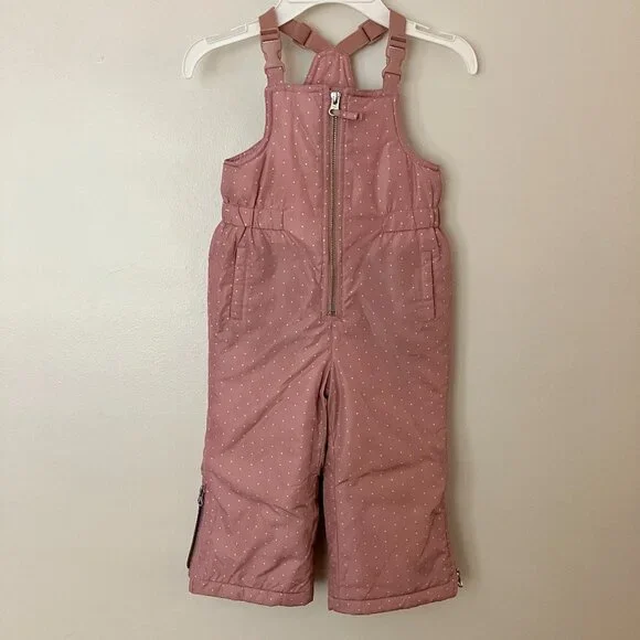 babyGap Polka Dot Bib Snow Pants - Picture 1 of 4